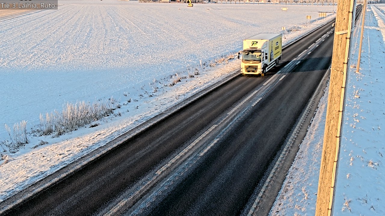 Weather Camera Image Road 3 Laihia, Ruto, Laihia, Pohjanmaa