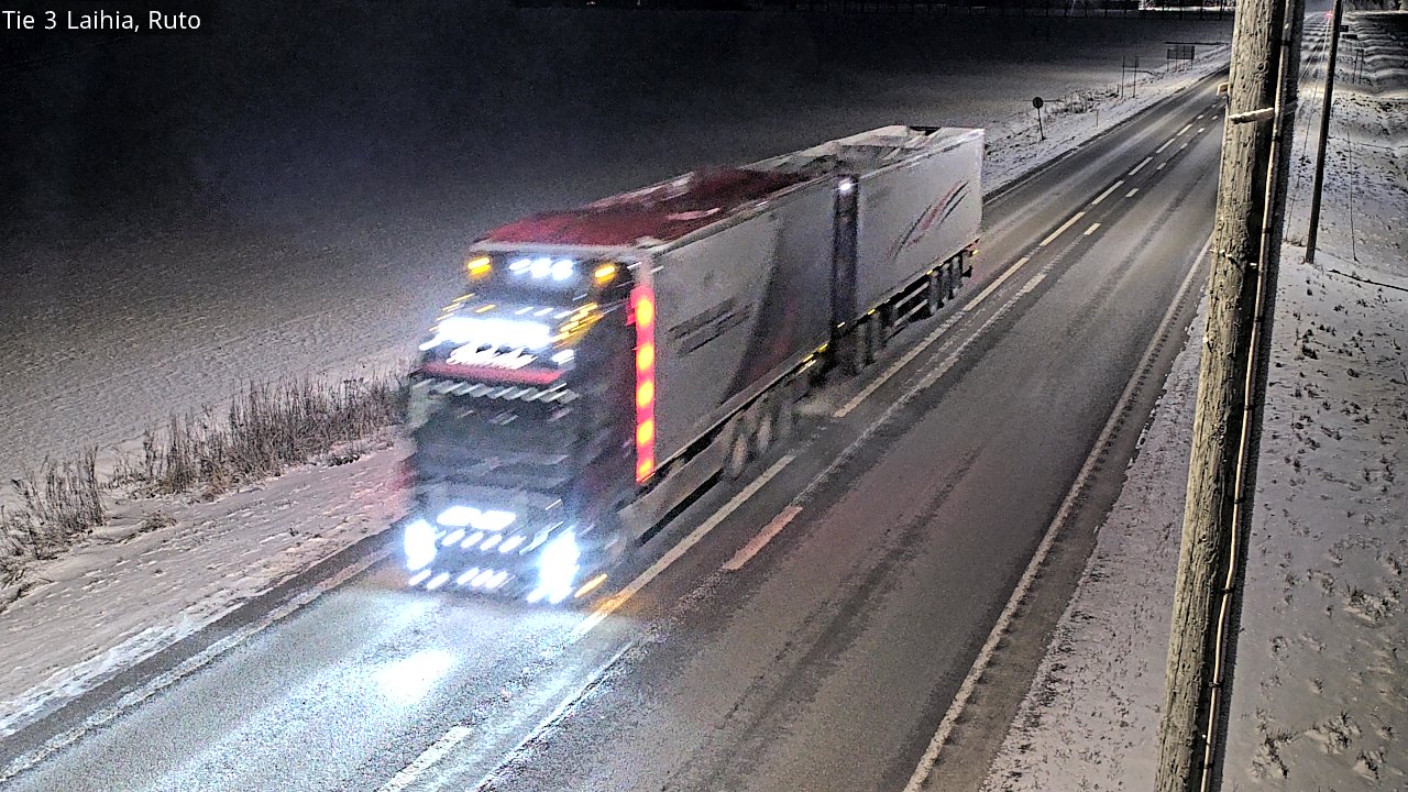 Weather Camera Image Road 3 Laihia, Ruto, Laihia, Pohjanmaa