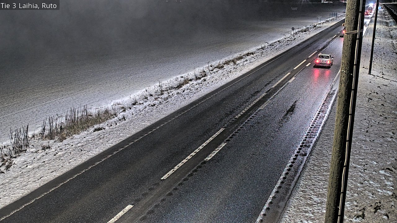 Weather Camera Image Väg 3 Laihela, Ruto, Laihia, Pohjanmaa