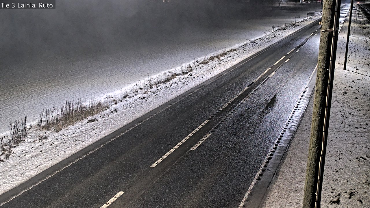 Weather Camera Image Väg 3 Laihela, Ruto, Laihia, Pohjanmaa