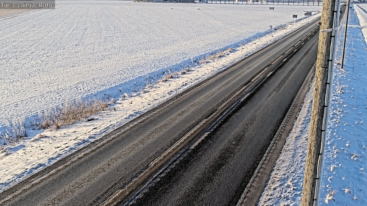 Weather Camera Image Road 3 Laihia, Ruto, Laihia, Pohjanmaa