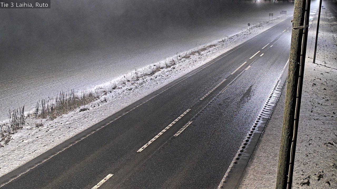 Weather Camera Image Väg 3 Laihela, Ruto, Laihia, Pohjanmaa