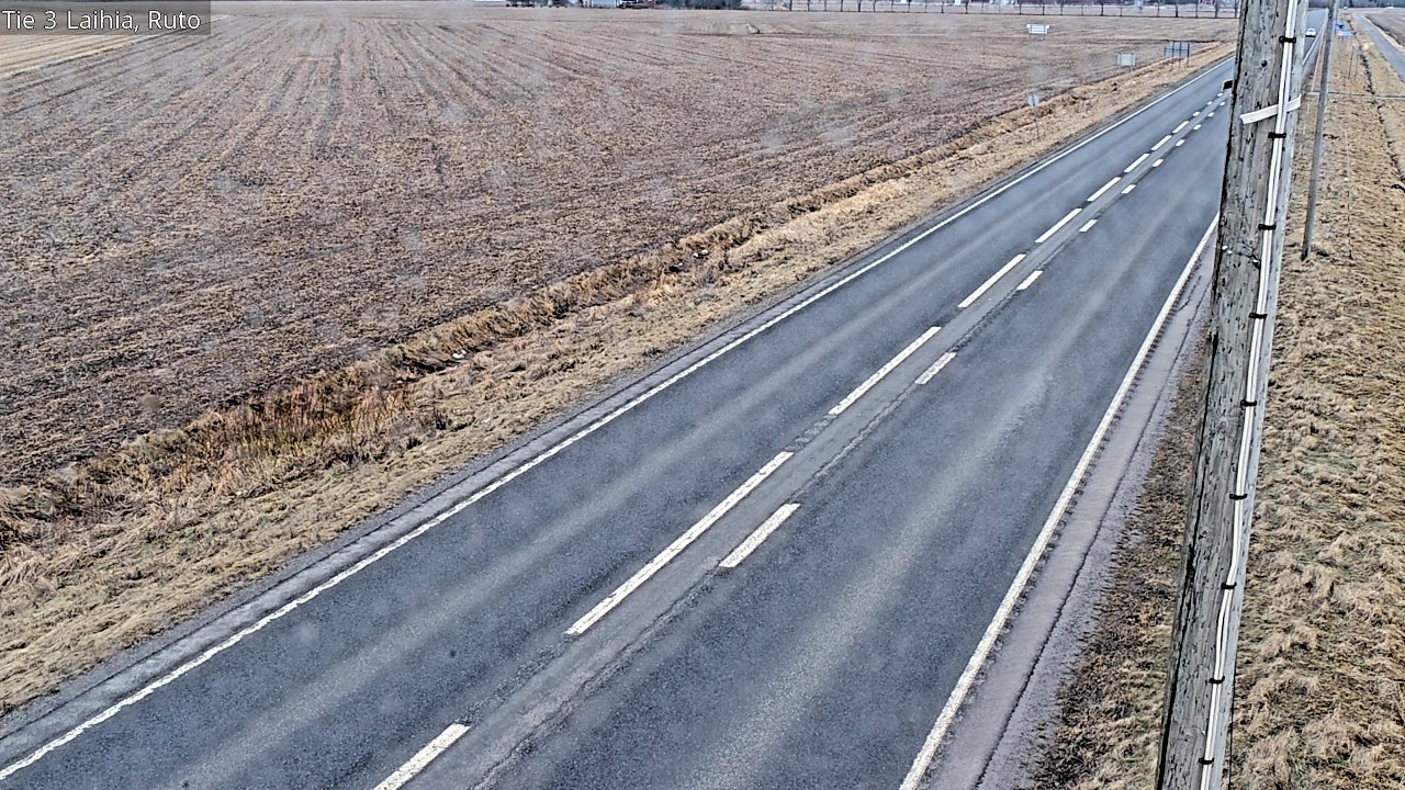Weather Camera Image Road 3 Laihia, Ruto, Laihia, Pohjanmaa