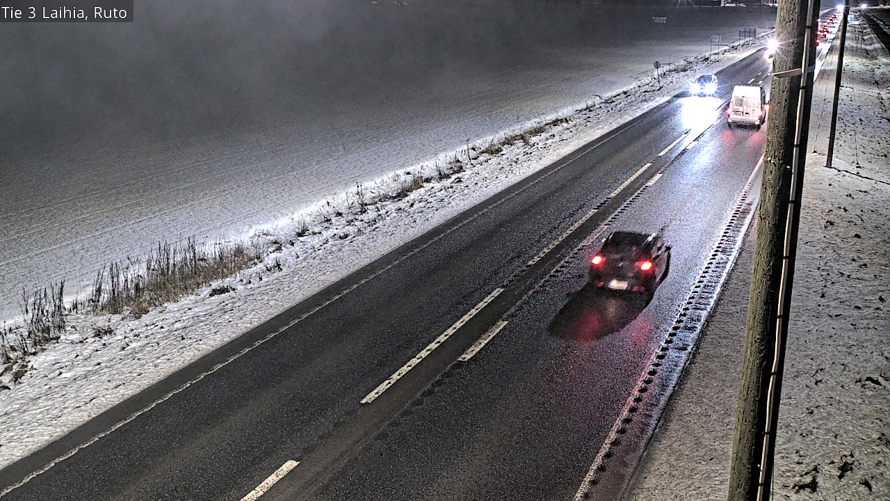 Weather Camera Image Väg 3 Laihela, Ruto, Laihia, Pohjanmaa