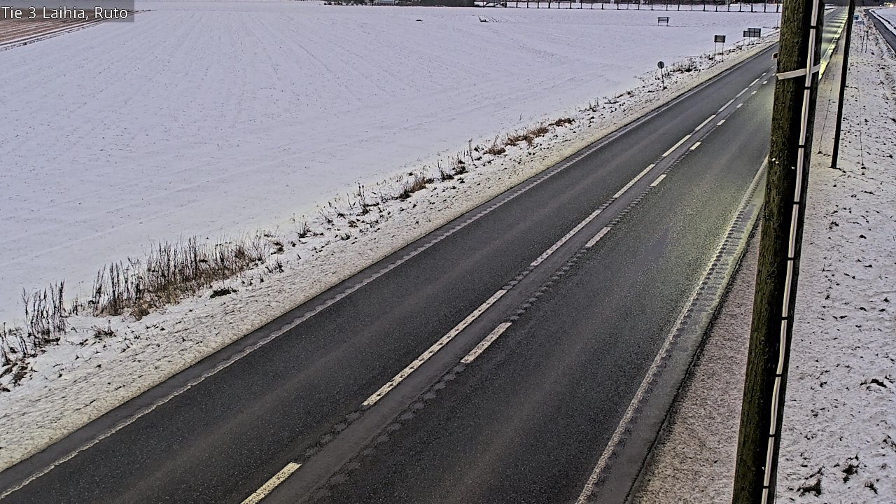 Weather Camera Image Väg 3 Laihela, Ruto, Laihia, Pohjanmaa