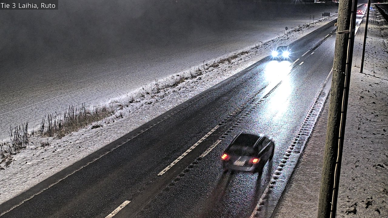 Weather Camera Image Väg 3 Laihela, Ruto, Laihia, Pohjanmaa