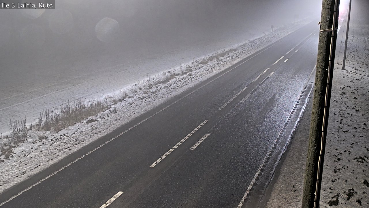 Weather Camera Image Road 3 Laihia, Ruto, Laihia, Pohjanmaa