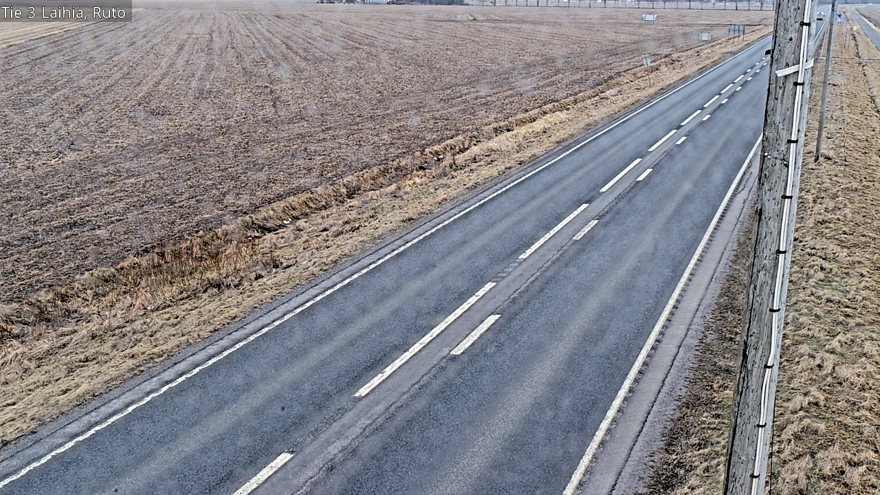 Weather Camera Image Väg 3 Laihela, Ruto, Laihia, Pohjanmaa