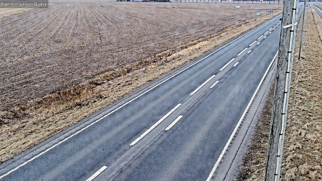 Weather Camera Image Väg 3 Laihela, Ruto, Laihia, Pohjanmaa