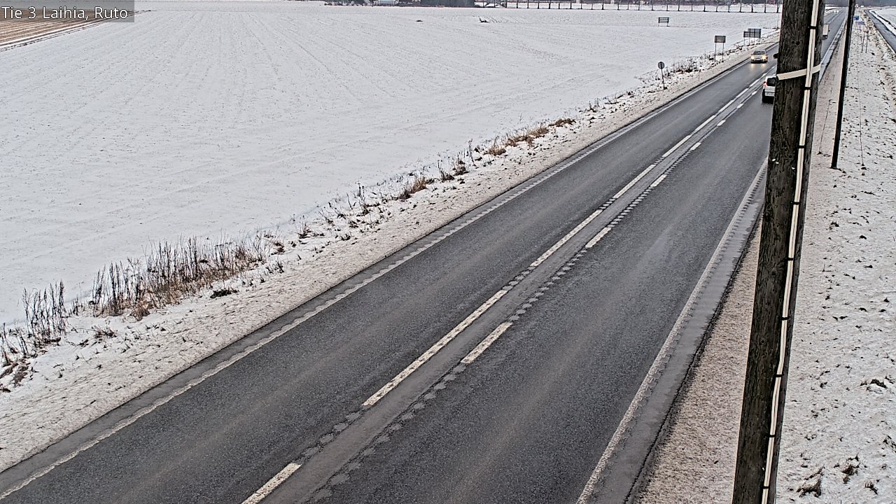 Weather Camera Image Väg 3 Laihela, Ruto, Laihia, Pohjanmaa