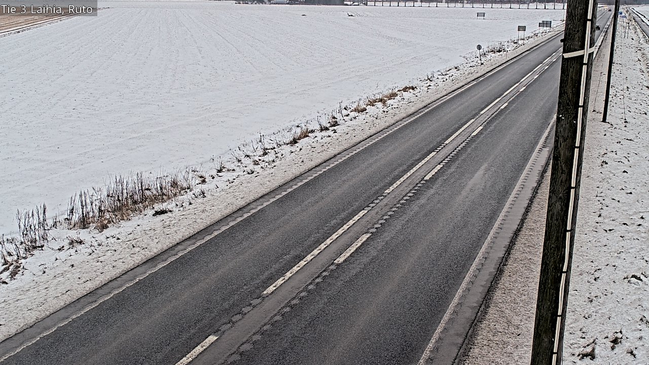 Weather Camera Image Väg 3 Laihela, Ruto, Laihia, Pohjanmaa