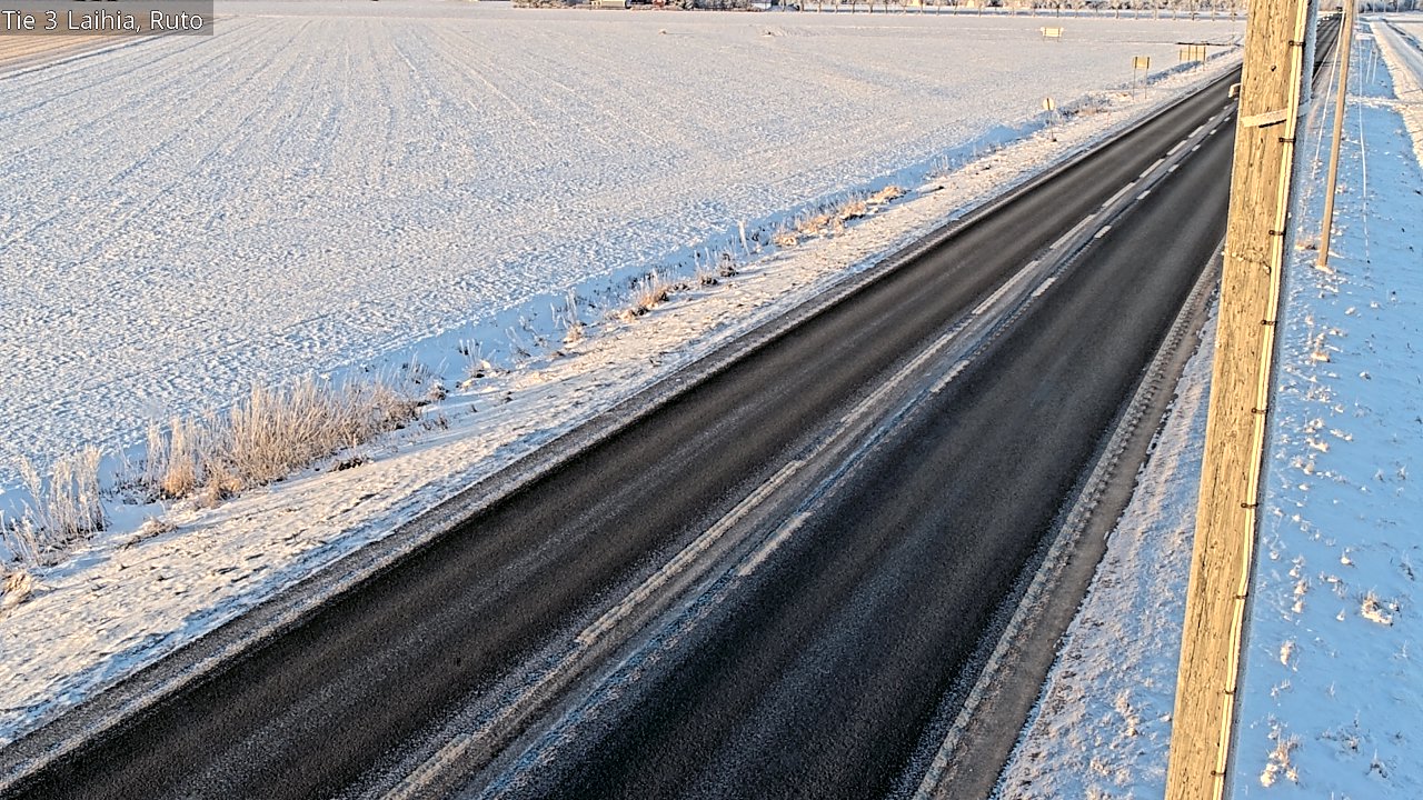 Weather Camera Image Road 3 Laihia, Ruto, Laihia, Pohjanmaa