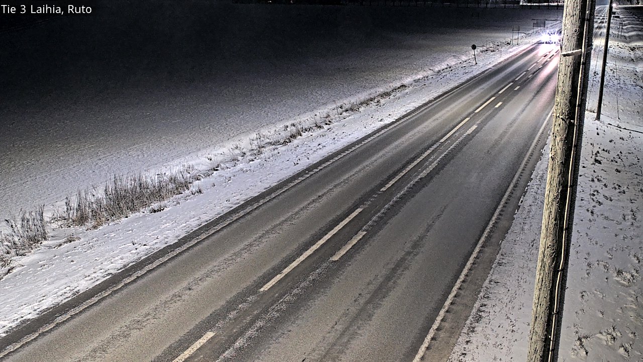 Weather Camera Image Road 3 Laihia, Ruto, Laihia, Pohjanmaa