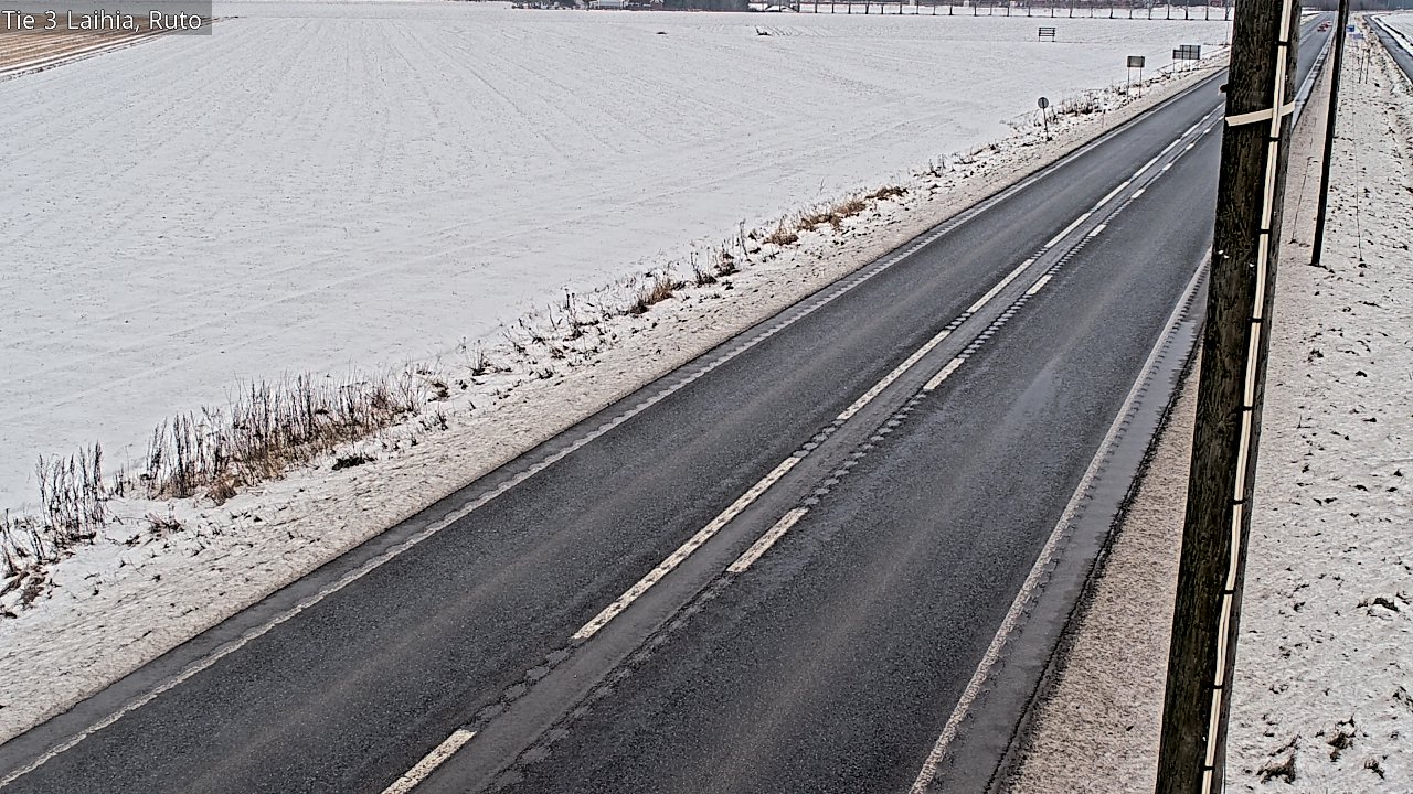 Weather Camera Image Väg 3 Laihela, Ruto, Laihia, Pohjanmaa