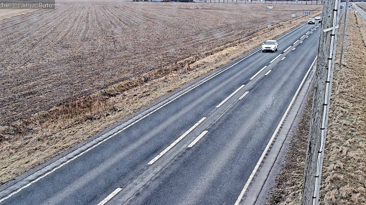 Weather Camera Image Road 3 Laihia, Ruto, Laihia, Pohjanmaa