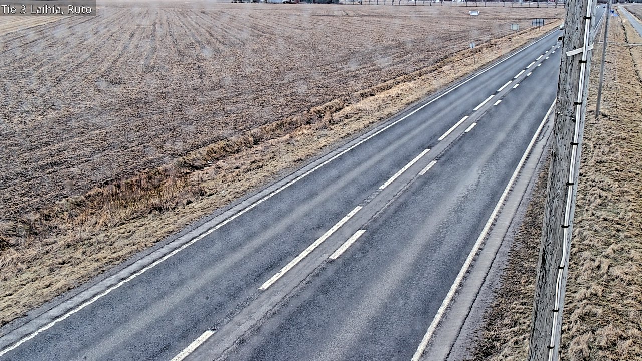 Weather Camera Image Road 3 Laihia, Ruto, Laihia, Pohjanmaa
