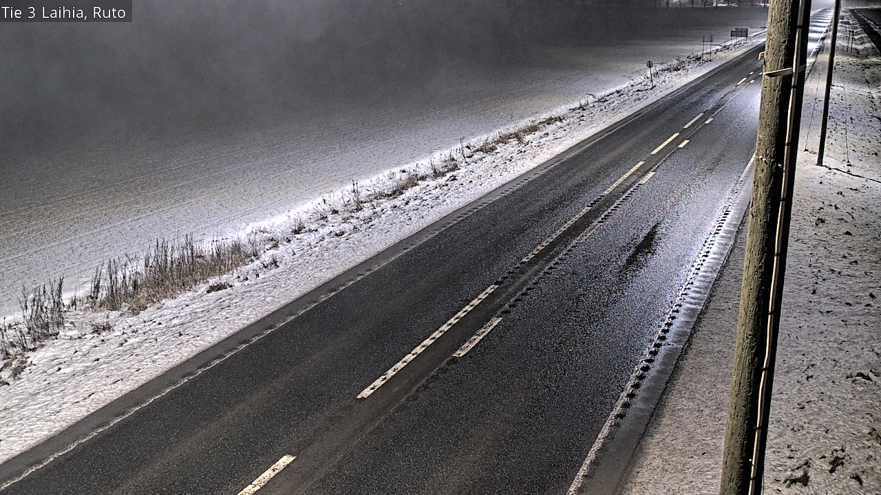 Weather Camera Image Väg 3 Laihela, Ruto, Laihia, Pohjanmaa