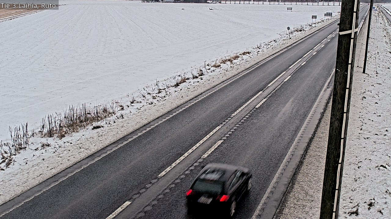 Weather Camera Image Väg 3 Laihela, Ruto, Laihia, Pohjanmaa
