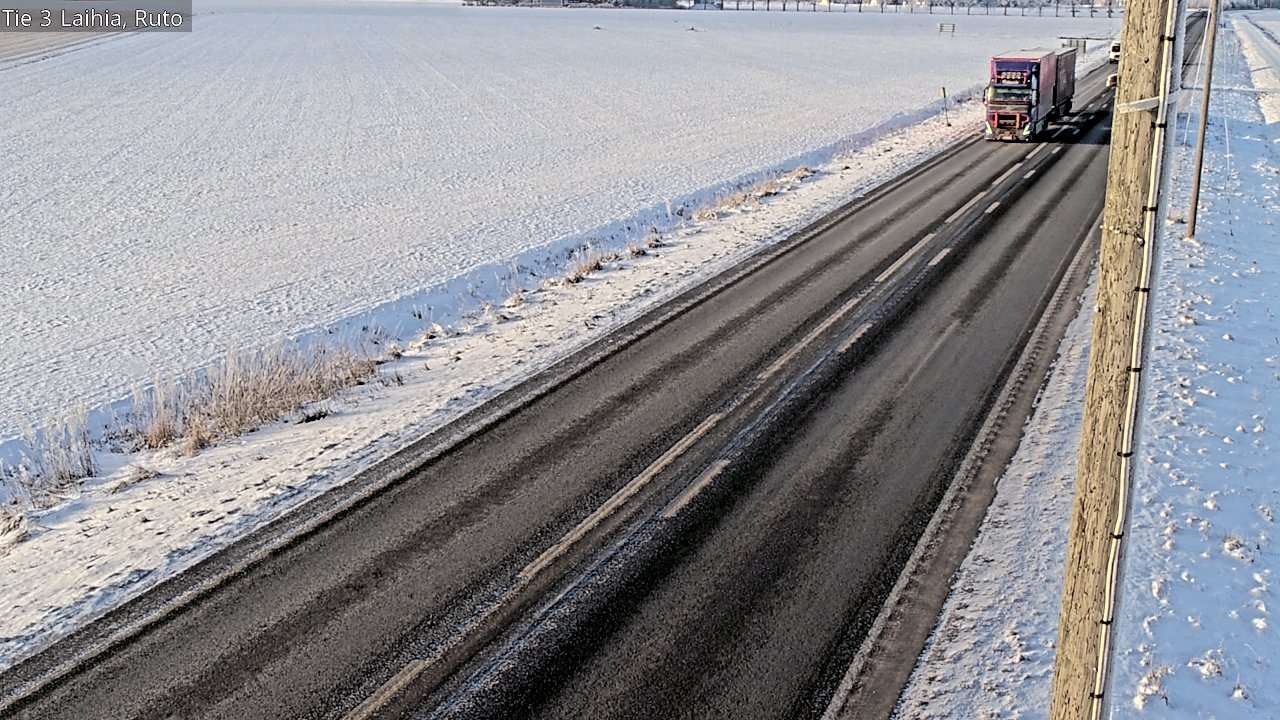 Weather Camera Image Road 3 Laihia, Ruto, Laihia, Pohjanmaa