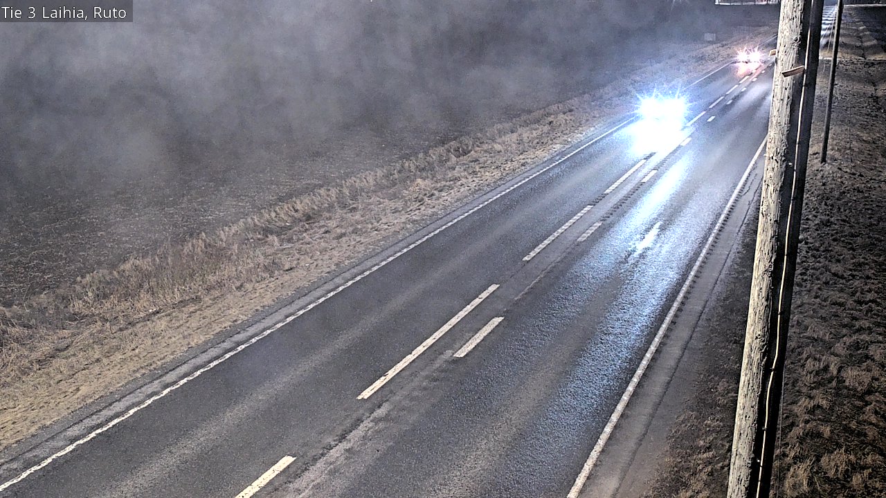 Weather Camera Image Road 3 Laihia, Ruto, Laihia, Pohjanmaa