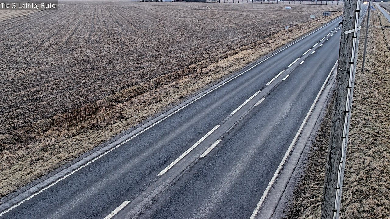 Weather Camera Image Road 3 Laihia, Ruto, Laihia, Pohjanmaa