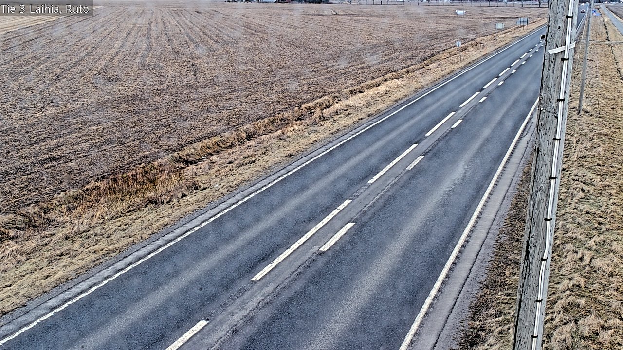 Weather Camera Image Road 3 Laihia, Ruto, Laihia, Pohjanmaa