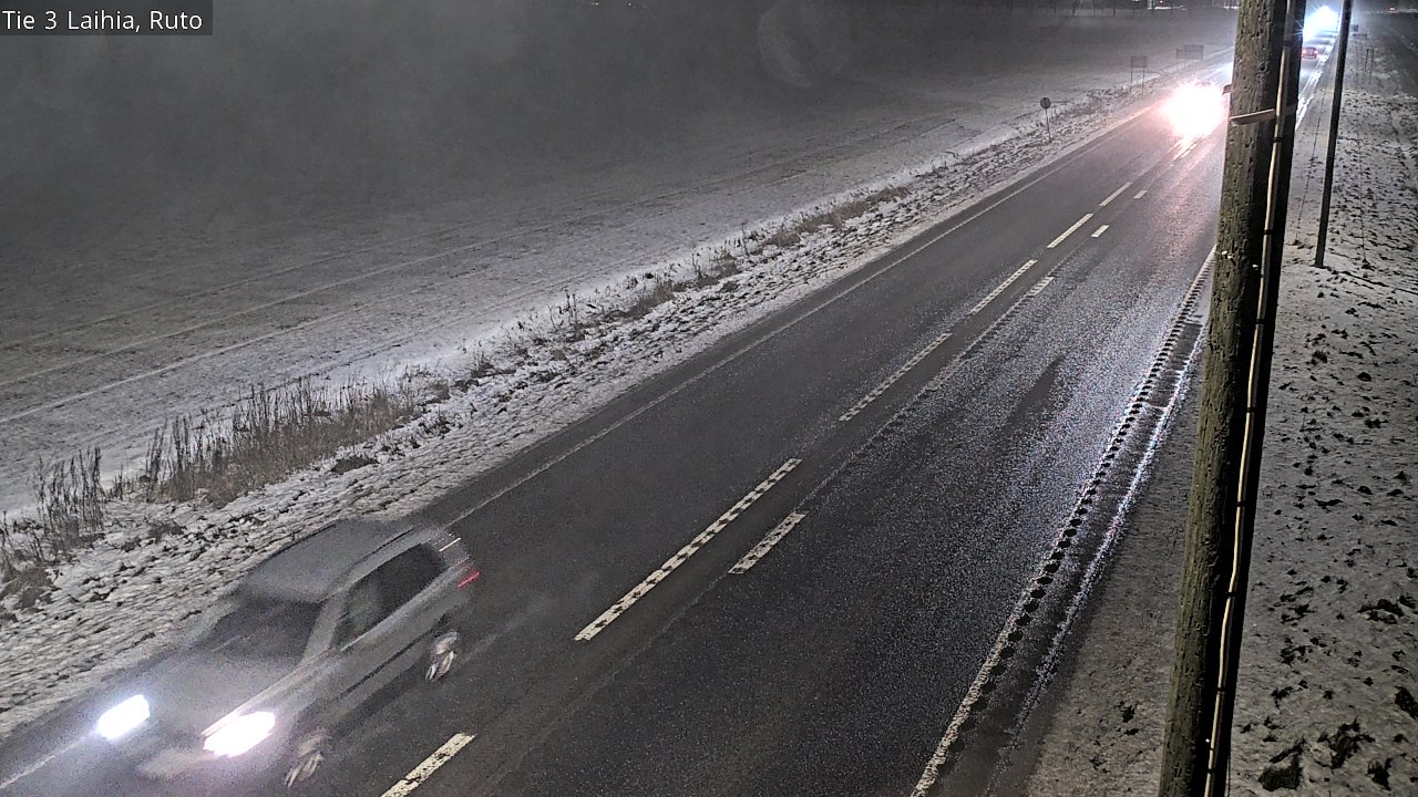 Weather Camera Image Road 3 Laihia, Ruto, Laihia, Pohjanmaa