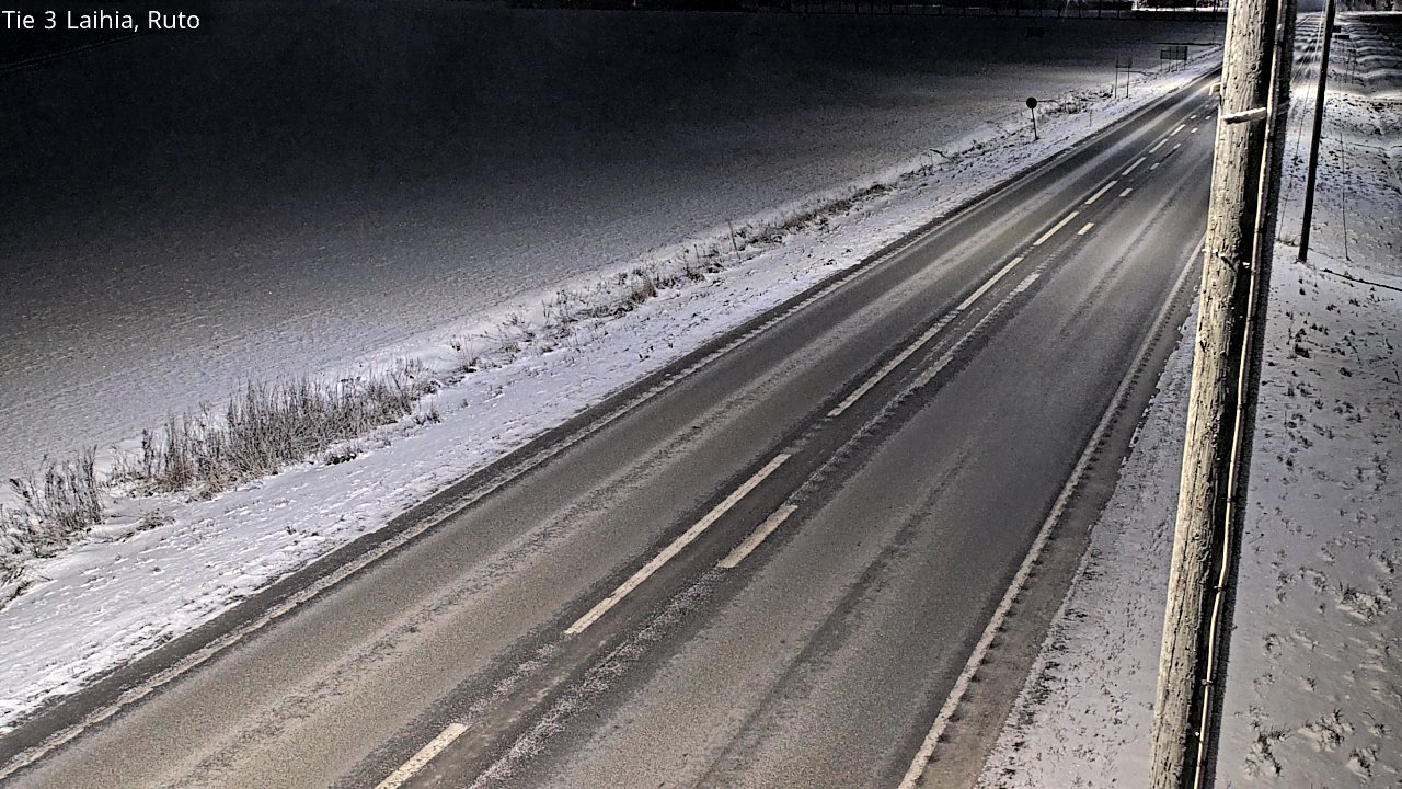 Weather Camera Image Väg 3 Laihela, Ruto, Laihia, Pohjanmaa