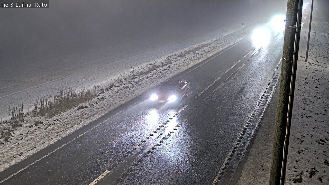 Weather Camera Image Road 3 Laihia, Ruto, Laihia, Pohjanmaa