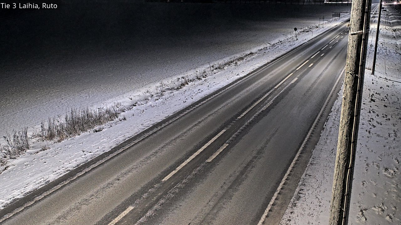 Weather Camera Image Road 3 Laihia, Ruto, Laihia, Pohjanmaa