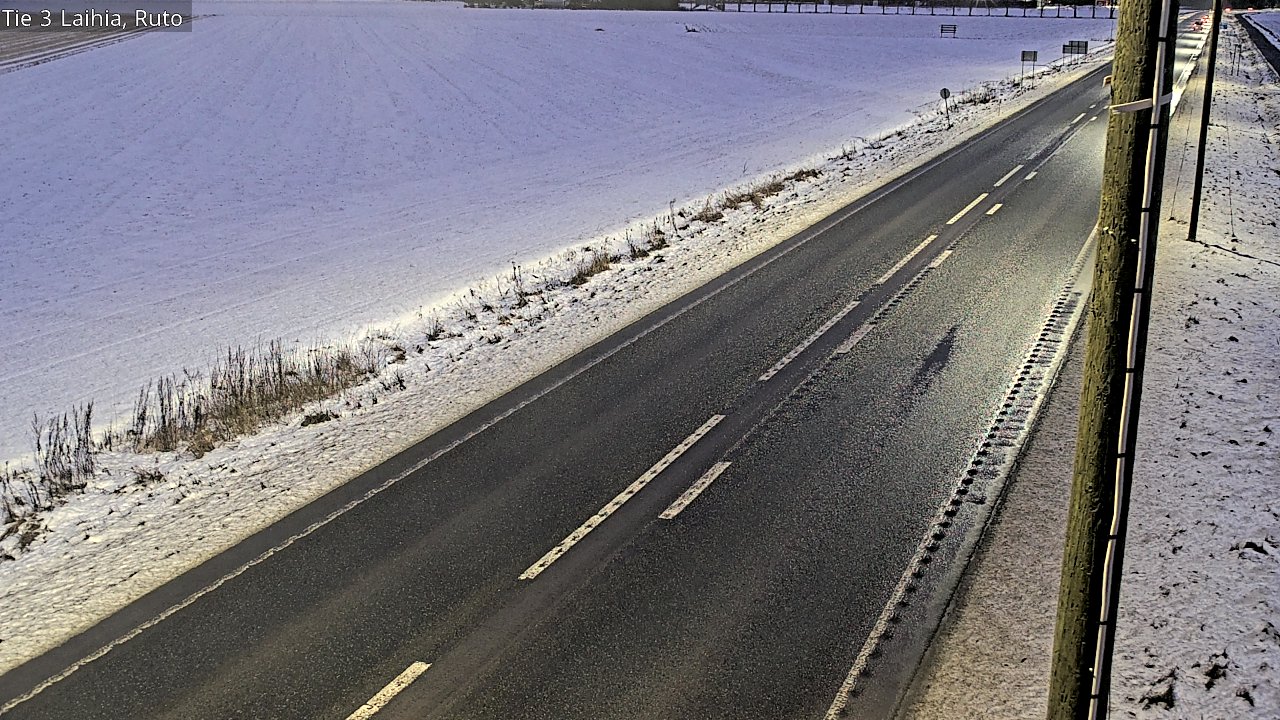 Weather Camera Image Väg 3 Laihela, Ruto, Laihia, Pohjanmaa