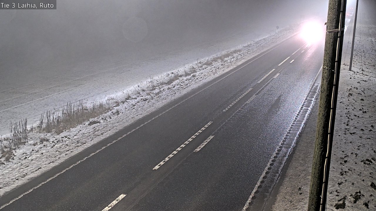 Weather Camera Image Road 3 Laihia, Ruto, Laihia, Pohjanmaa