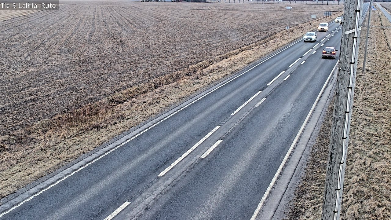 Weather Camera Image Road 3 Laihia, Ruto, Laihia, Pohjanmaa
