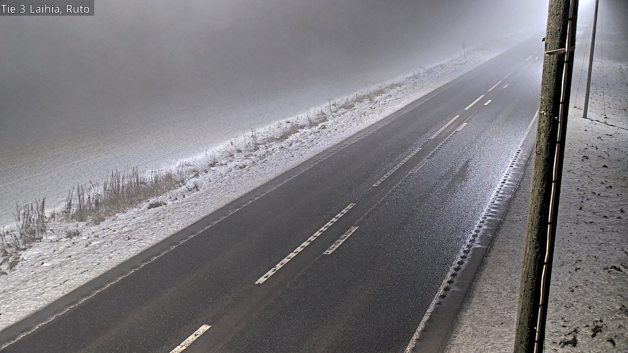 Weather Camera Image Väg 3 Laihela, Ruto, Laihia, Pohjanmaa