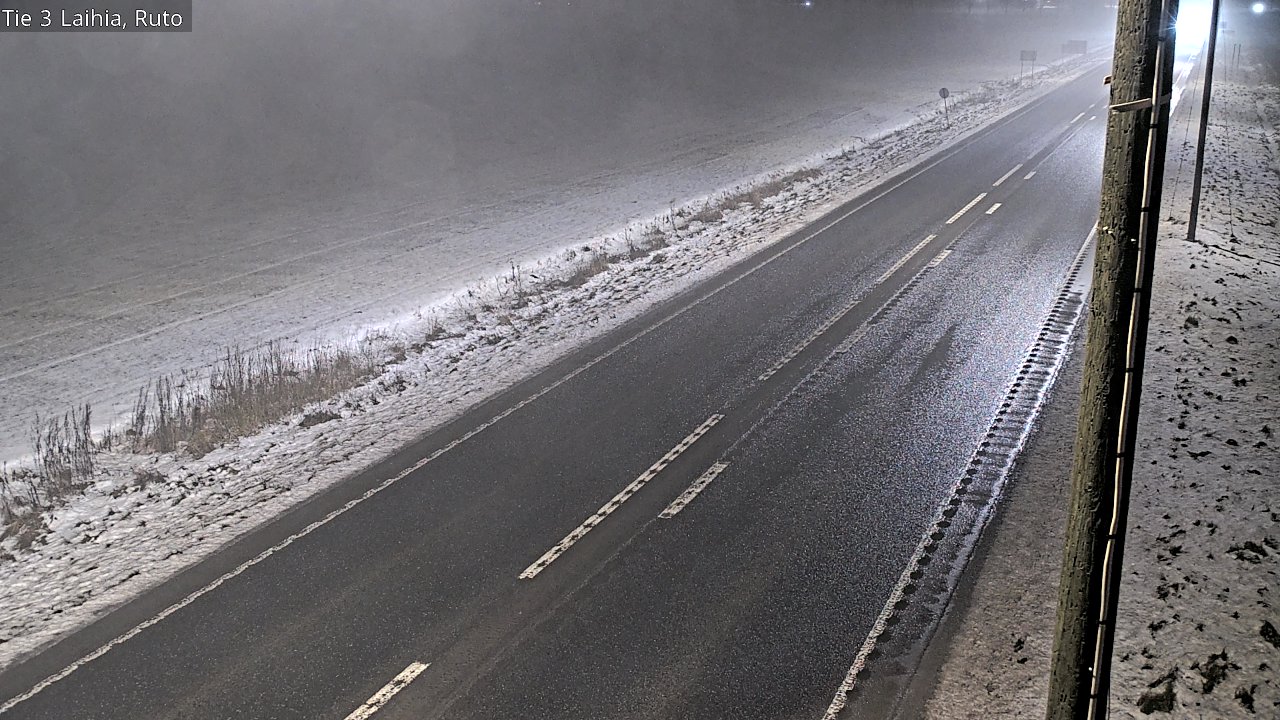 Weather Camera Image Road 3 Laihia, Ruto, Laihia, Pohjanmaa