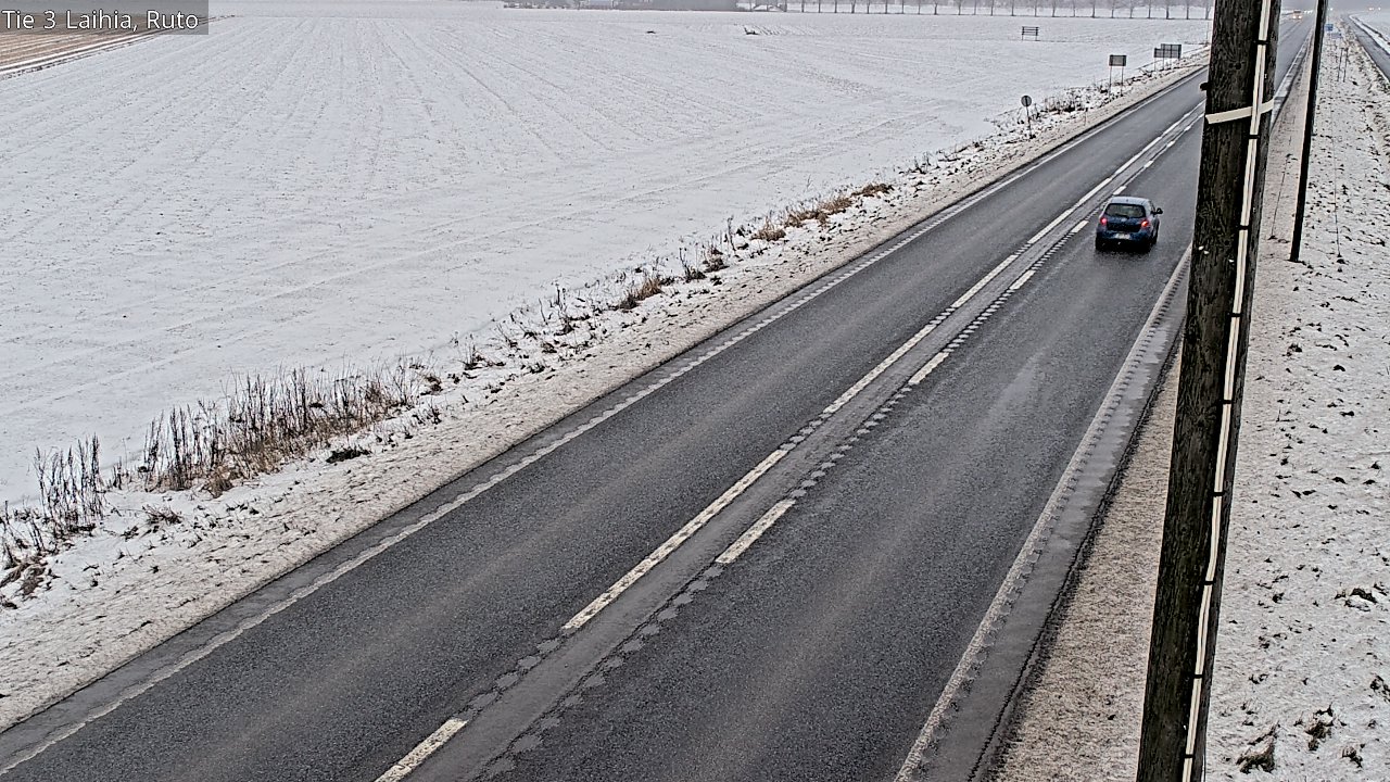 Weather Camera Image Väg 3 Laihela, Ruto, Laihia, Pohjanmaa