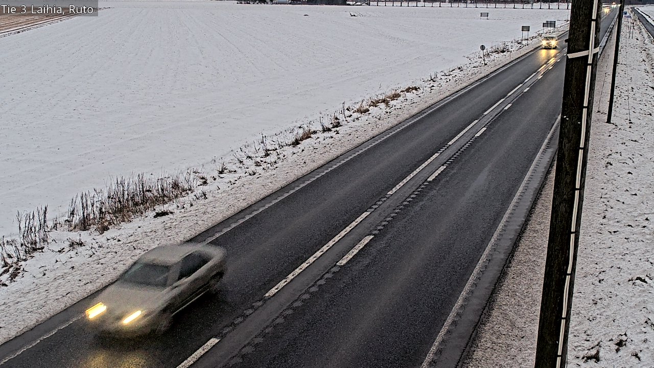 Weather Camera Image Väg 3 Laihela, Ruto, Laihia, Pohjanmaa