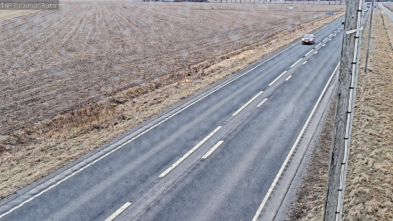 Weather Camera Image Road 3 Laihia, Ruto, Laihia, Pohjanmaa