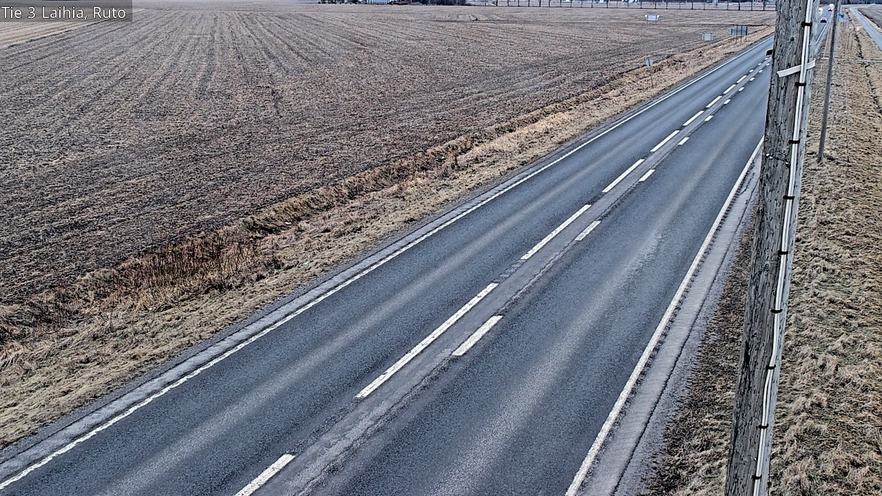 Weather Camera Image Road 3 Laihia, Ruto, Laihia, Pohjanmaa