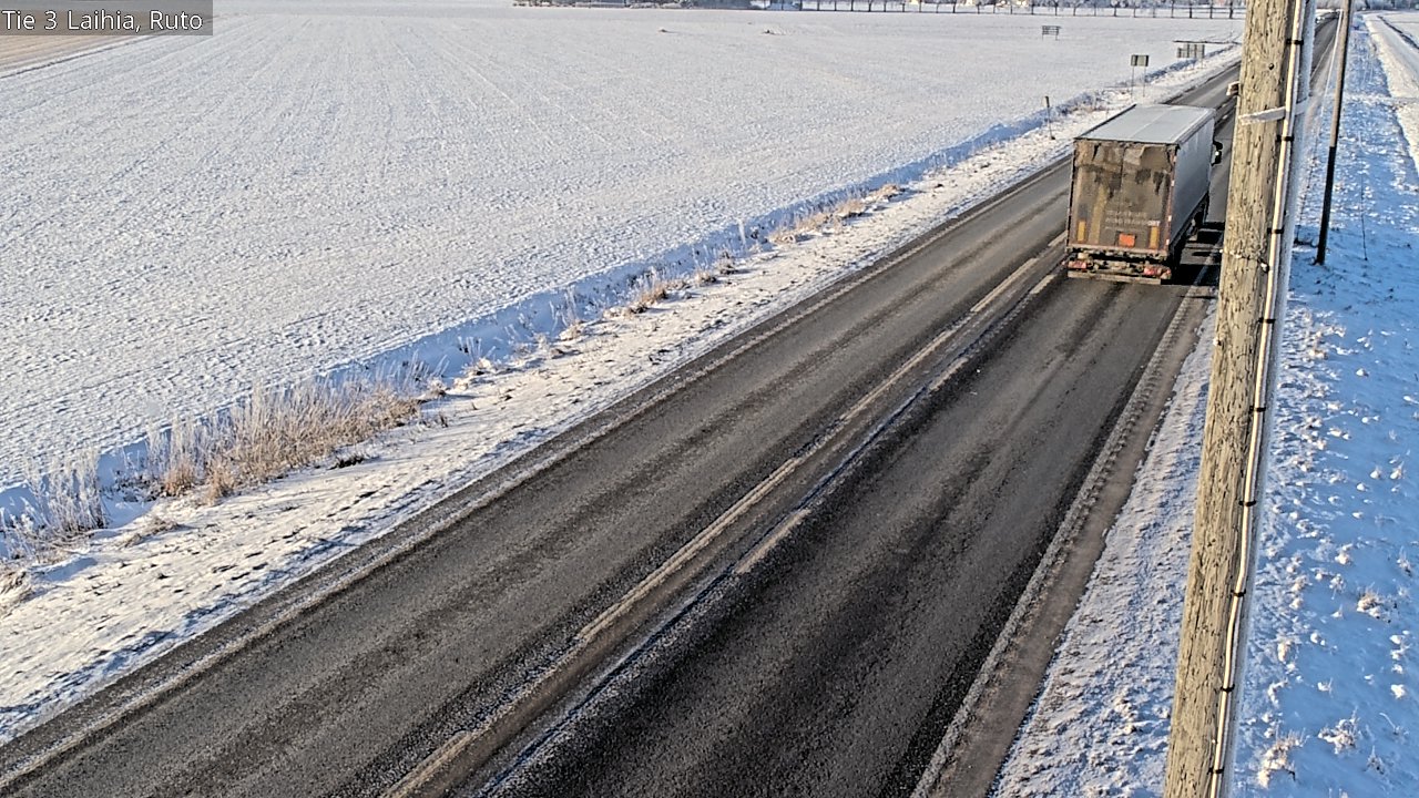 Weather Camera Image Road 3 Laihia, Ruto, Laihia, Pohjanmaa