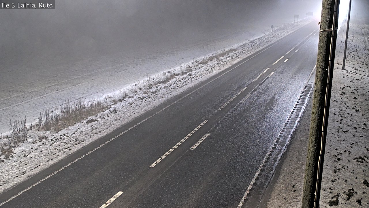 Weather Camera Image Road 3 Laihia, Ruto, Laihia, Pohjanmaa