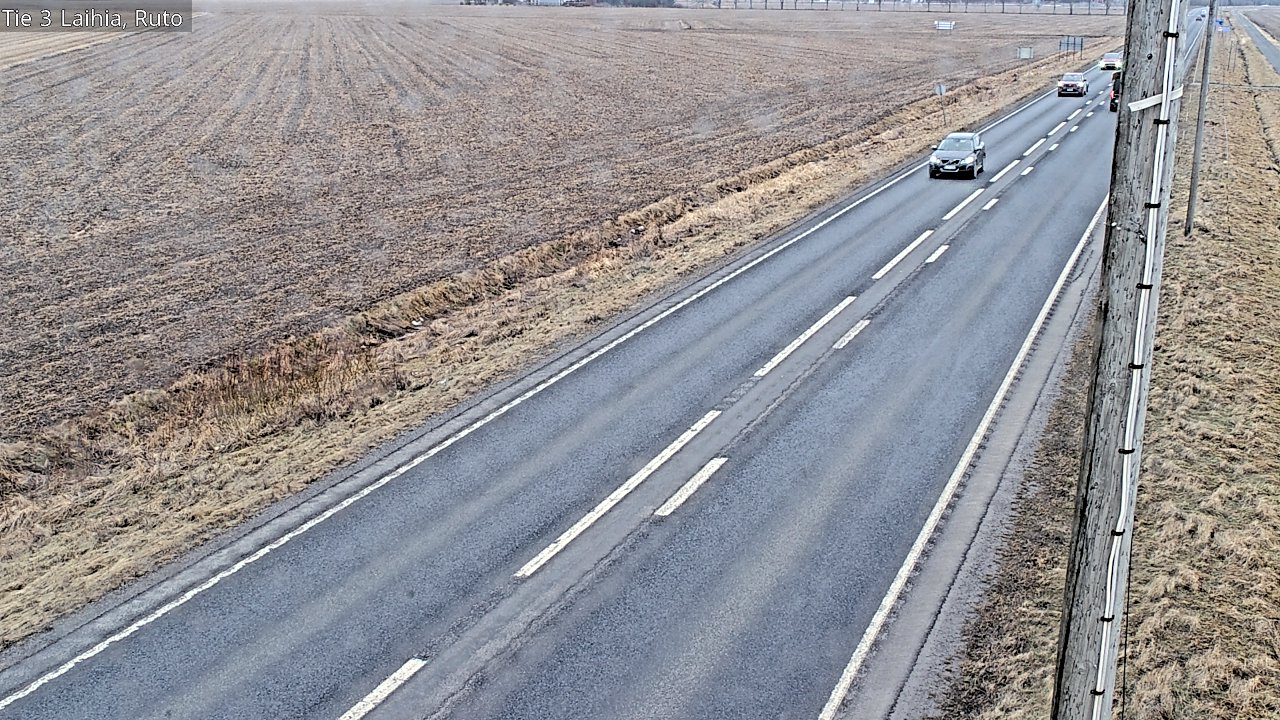 Weather Camera Image Road 3 Laihia, Ruto, Laihia, Pohjanmaa