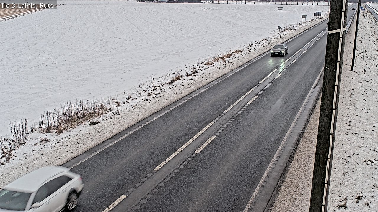 Weather Camera Image Väg 3 Laihela, Ruto, Laihia, Pohjanmaa