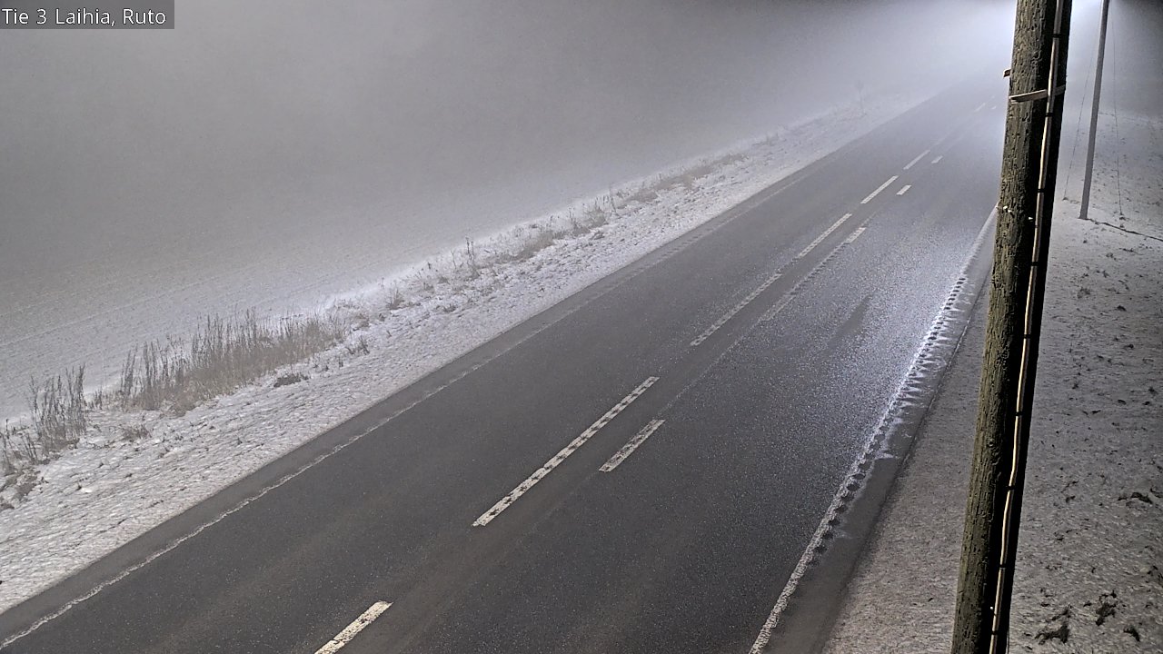 Weather Camera Image Väg 3 Laihela, Ruto, Laihia, Pohjanmaa