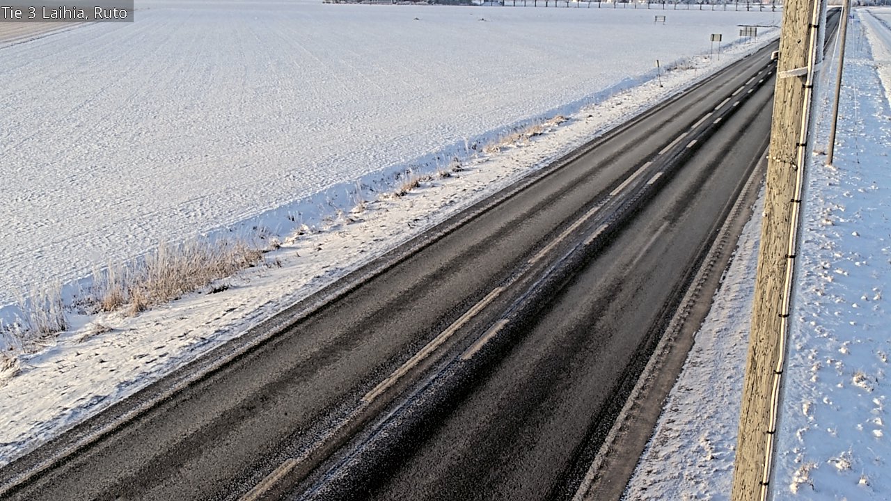 Weather Camera Image Road 3 Laihia, Ruto, Laihia, Pohjanmaa