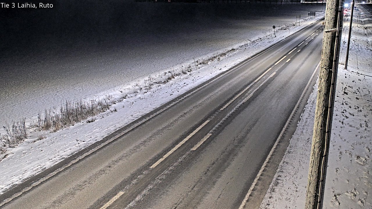 Weather Camera Image Road 3 Laihia, Ruto, Laihia, Pohjanmaa