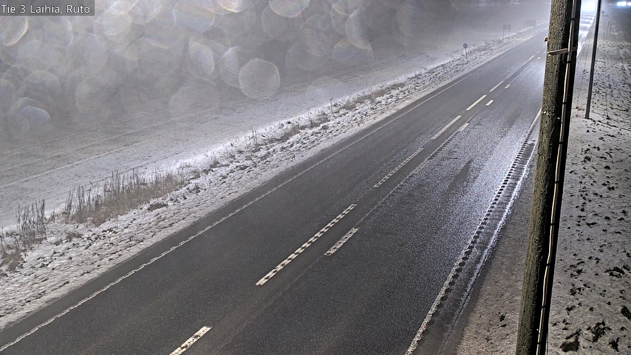Weather Camera Image Väg 3 Laihela, Ruto, Laihia, Pohjanmaa