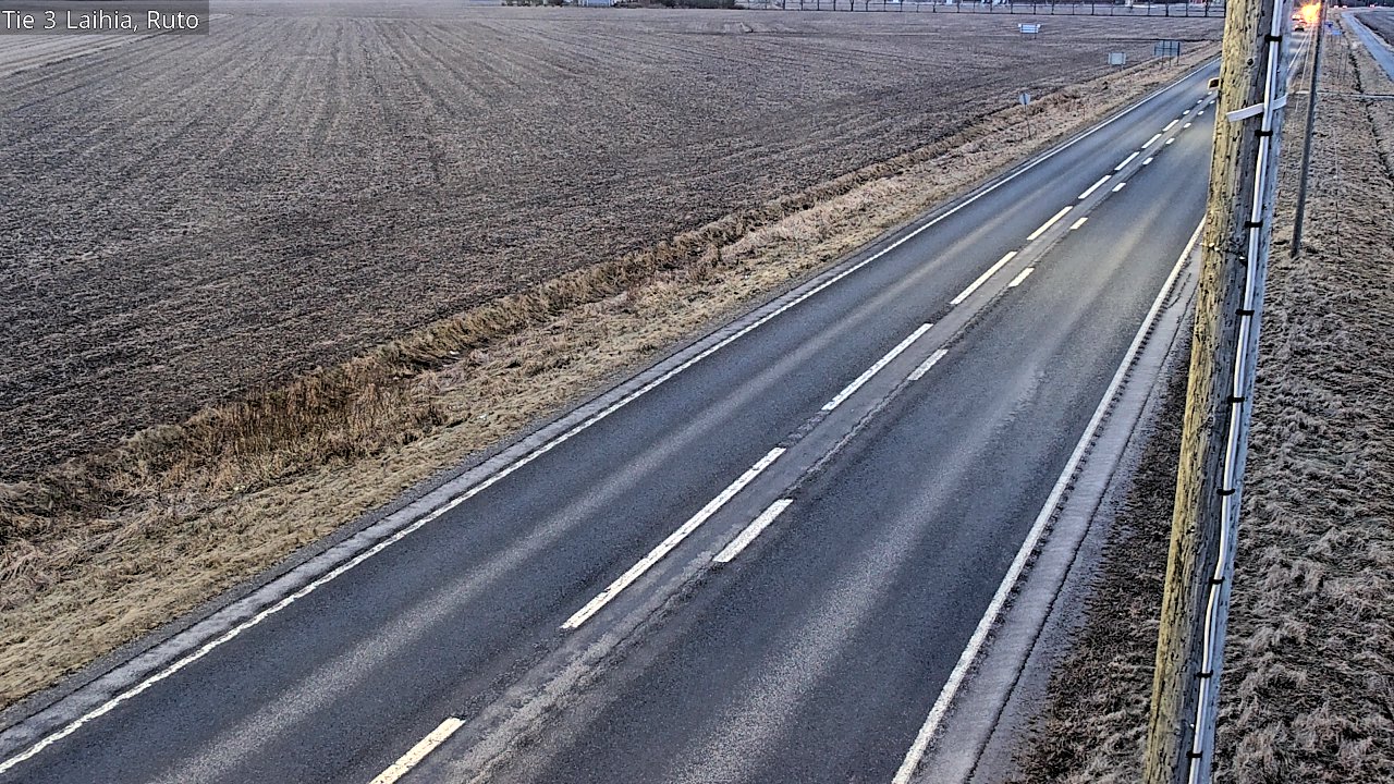 Weather Camera Image Road 3 Laihia, Ruto, Laihia, Pohjanmaa