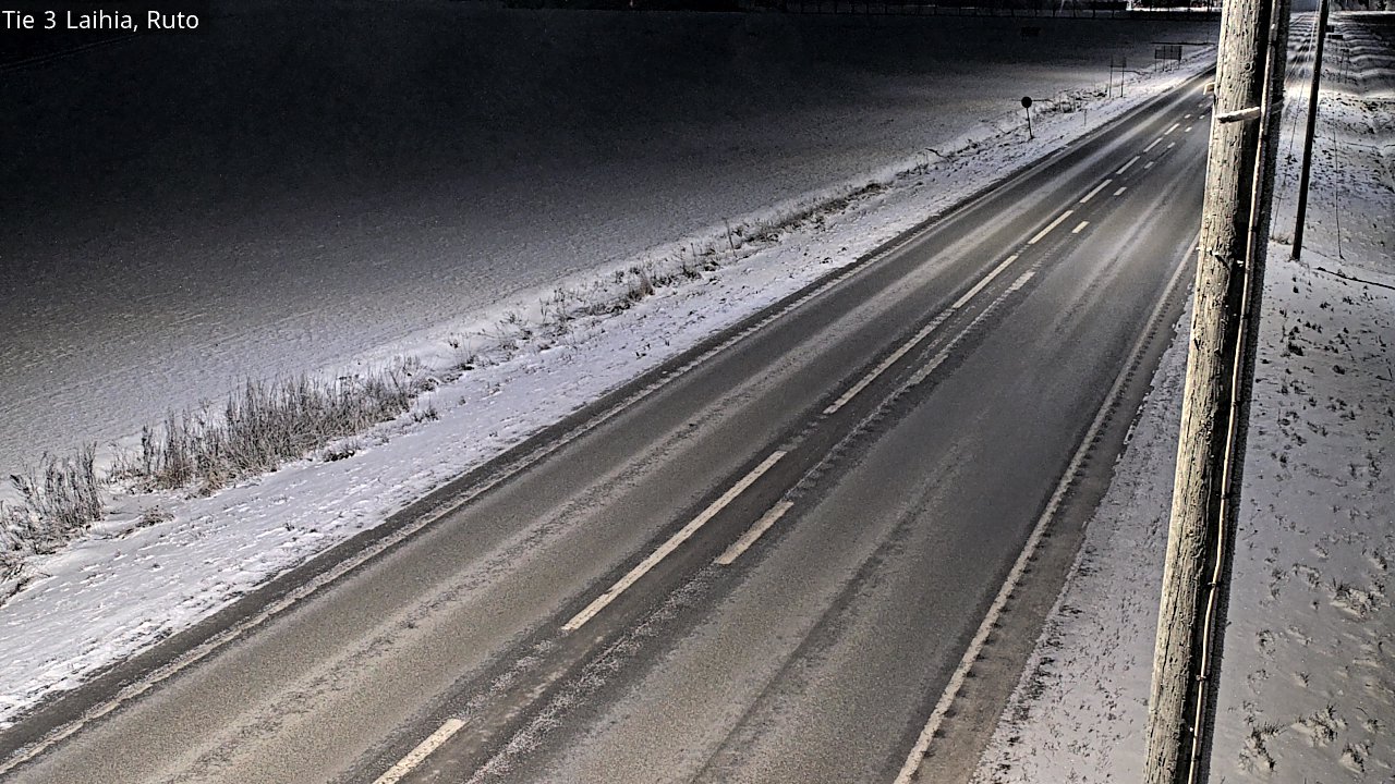 Weather Camera Image Väg 3 Laihela, Ruto, Laihia, Pohjanmaa