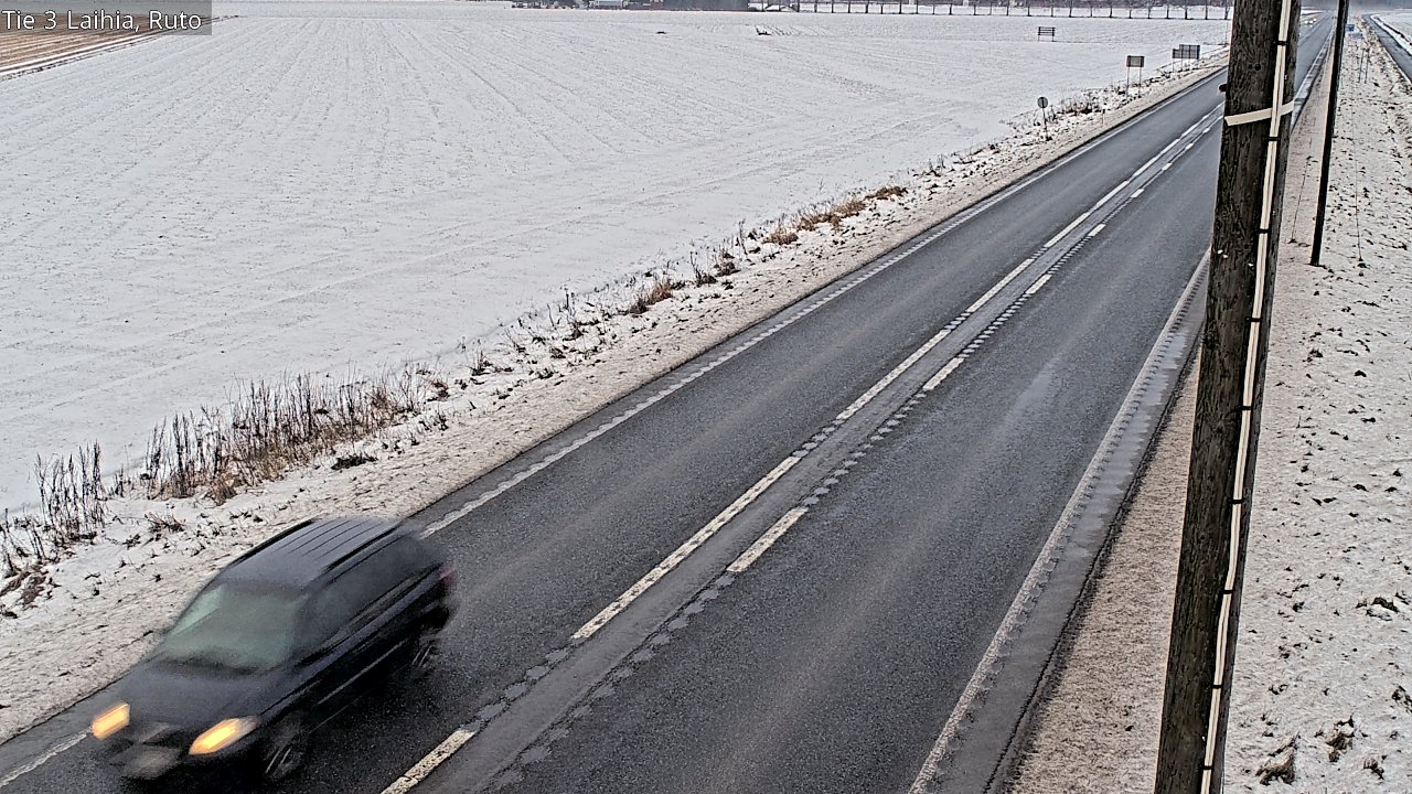 Weather Camera Image Väg 3 Laihela, Ruto, Laihia, Pohjanmaa